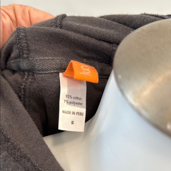 Lucy Small Gray Casual Hoodie Sweatshirt - Picture 5 of 8